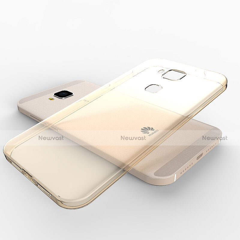 Ultra Slim Transparent TPU Soft Case for Huawei G8 Gold