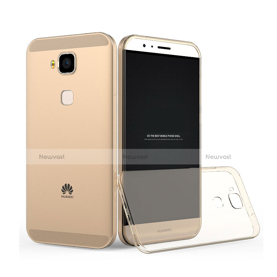 Ultra Slim Transparent TPU Soft Case for Huawei GX8 Gold