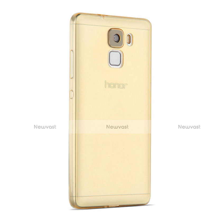 Ultra Slim Transparent TPU Soft Case for Huawei Honor 7 Gold