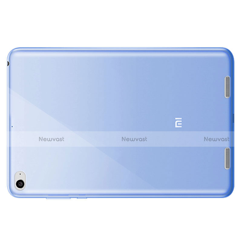 Ultra Slim Transparent TPU Soft Case for Xiaomi Mi Pad 2 Blue