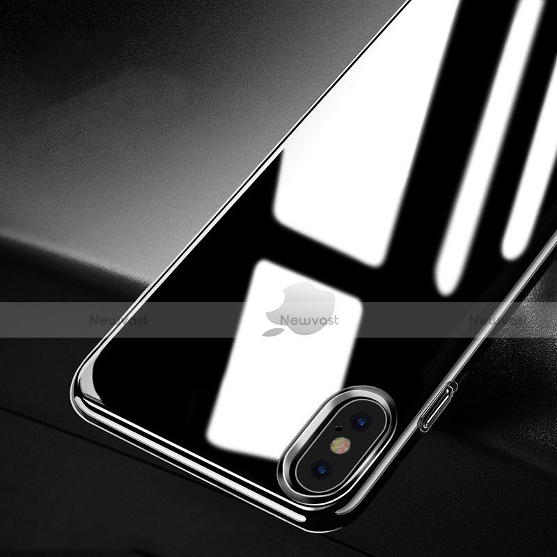 Ultra Slim Transparent TPU Soft Case T03 for Apple iPhone X Clear