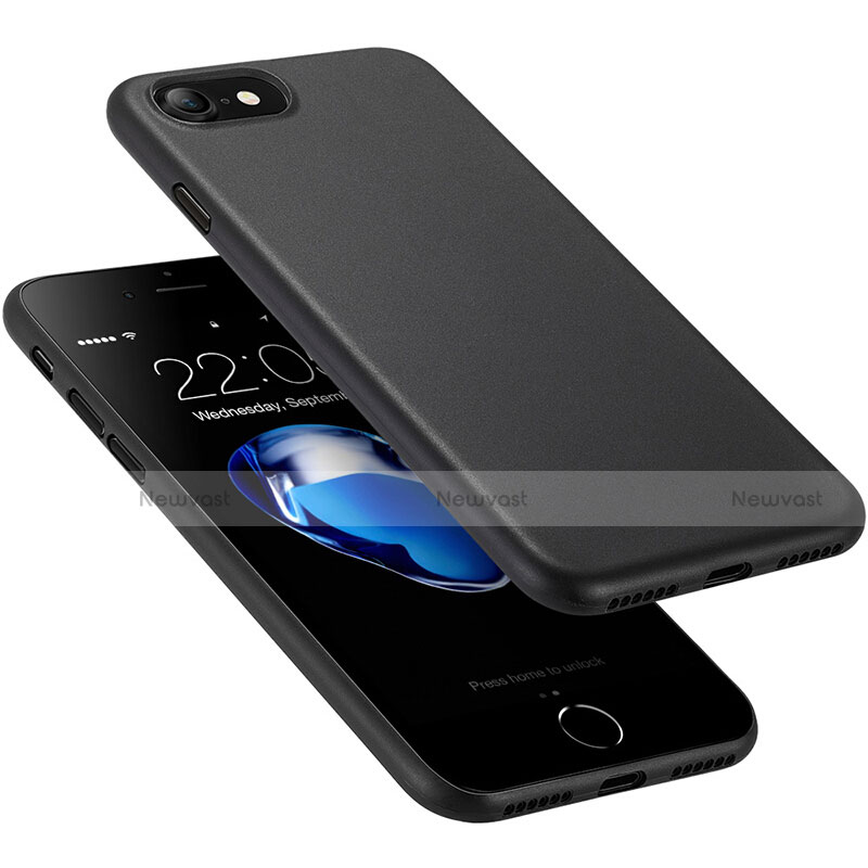 Ultra-thin Plastic Matte Finish Back Cover for Apple iPhone 7 Black