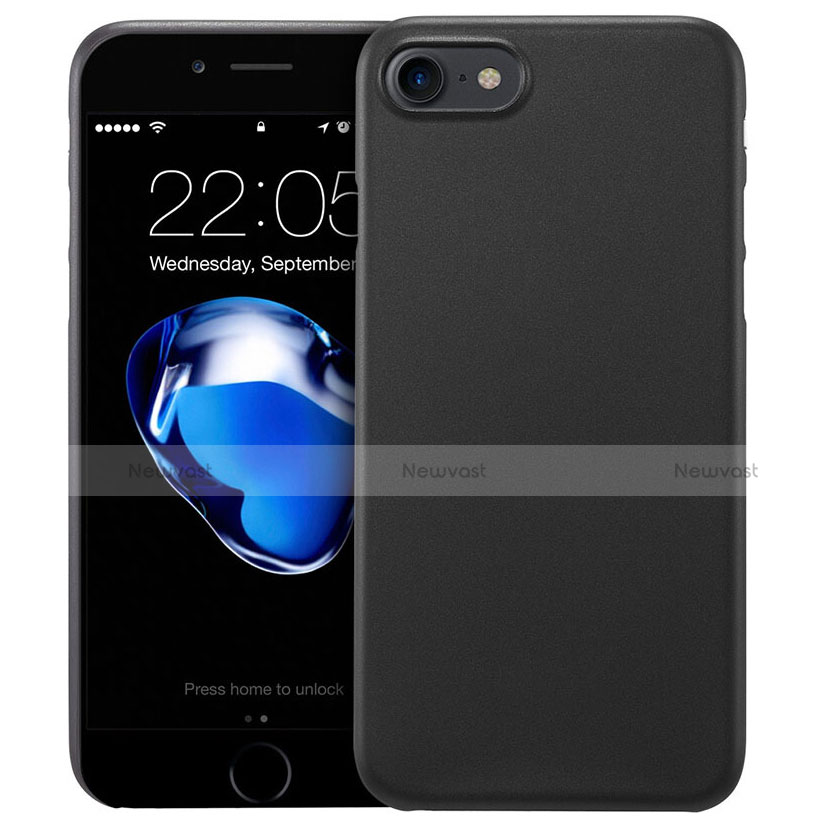 Ultra-thin Plastic Matte Finish Back Cover for Apple iPhone 8 Black