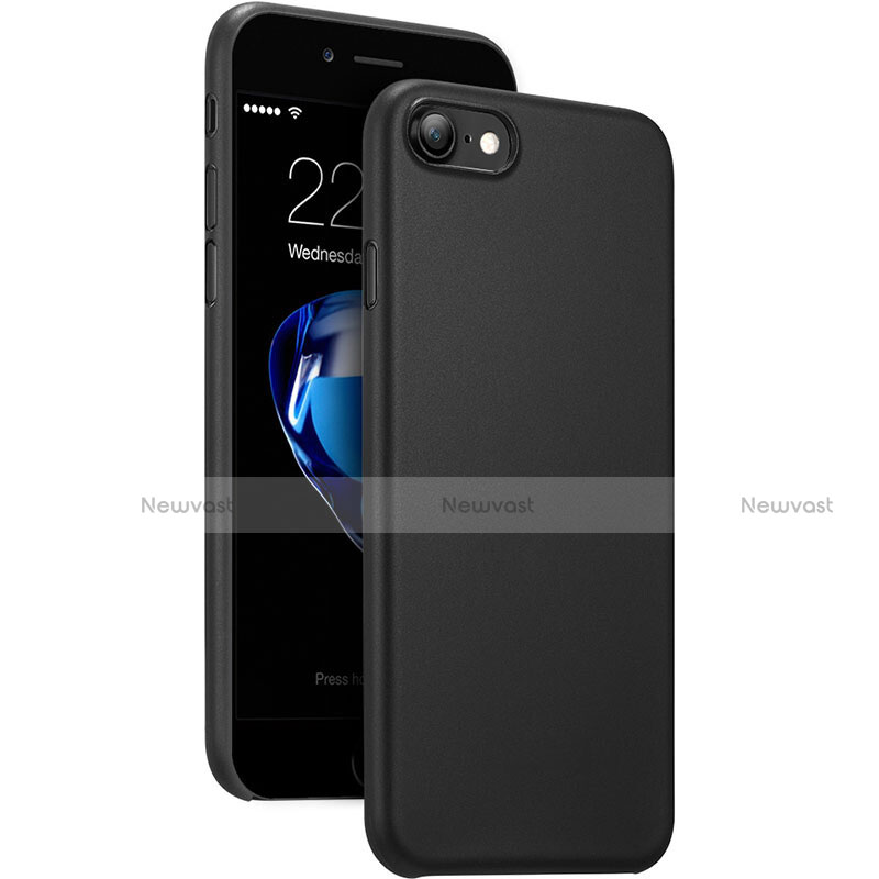 Ultra-thin Plastic Matte Finish Back Cover for Apple iPhone SE (2020) Black
