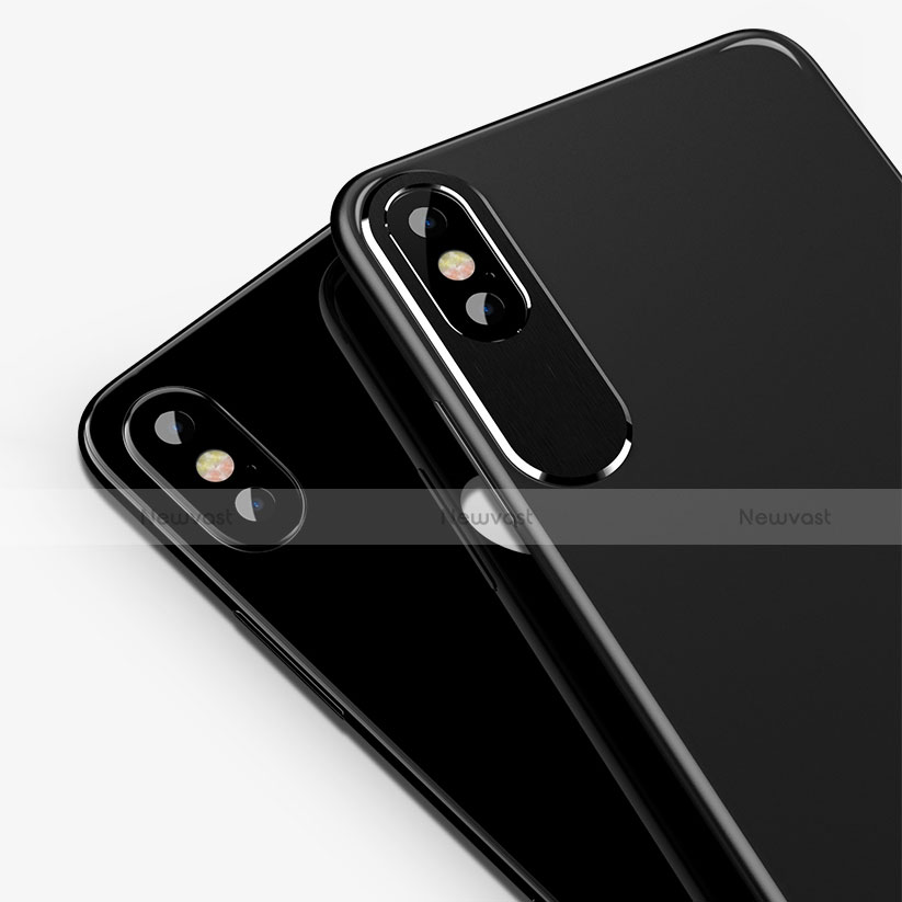 Ultra-thin Plastic Matte Finish Case for Apple iPhone X Black