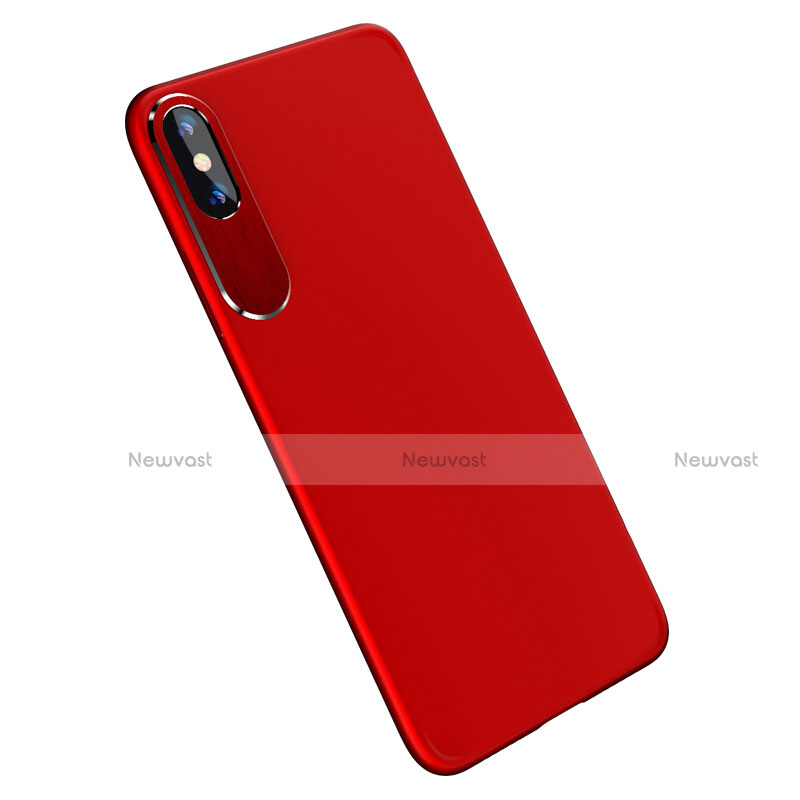 Ultra-thin Plastic Matte Finish Case for Apple iPhone X Red