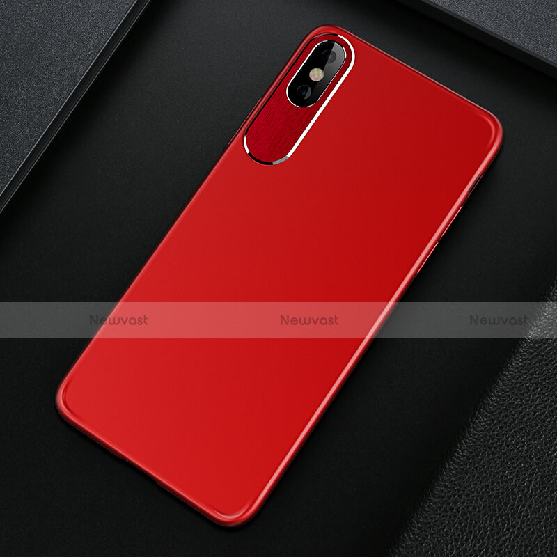 Ultra-thin Plastic Matte Finish Case for Apple iPhone Xs Red