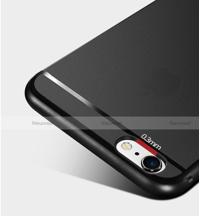 Ultra-thin Plastic Matte Finish Case U01 for Apple iPhone 6 Plus Black