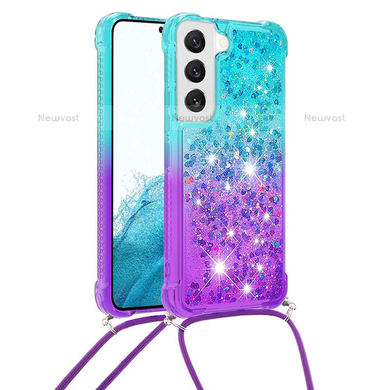 Ultra-thin Silicone Gel Gradient Soft Case Cover Y01B for Samsung Galaxy S23 5G Mixed