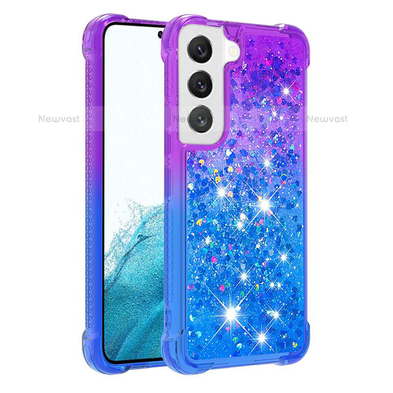 Ultra-thin Silicone Gel Gradient Soft Case Cover Y05B for Samsung Galaxy S23 5G