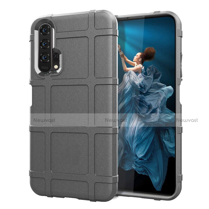 Ultra-thin Silicone Gel Soft Case 360 Degrees Cover C01 for Huawei Honor 20 Pro Gray