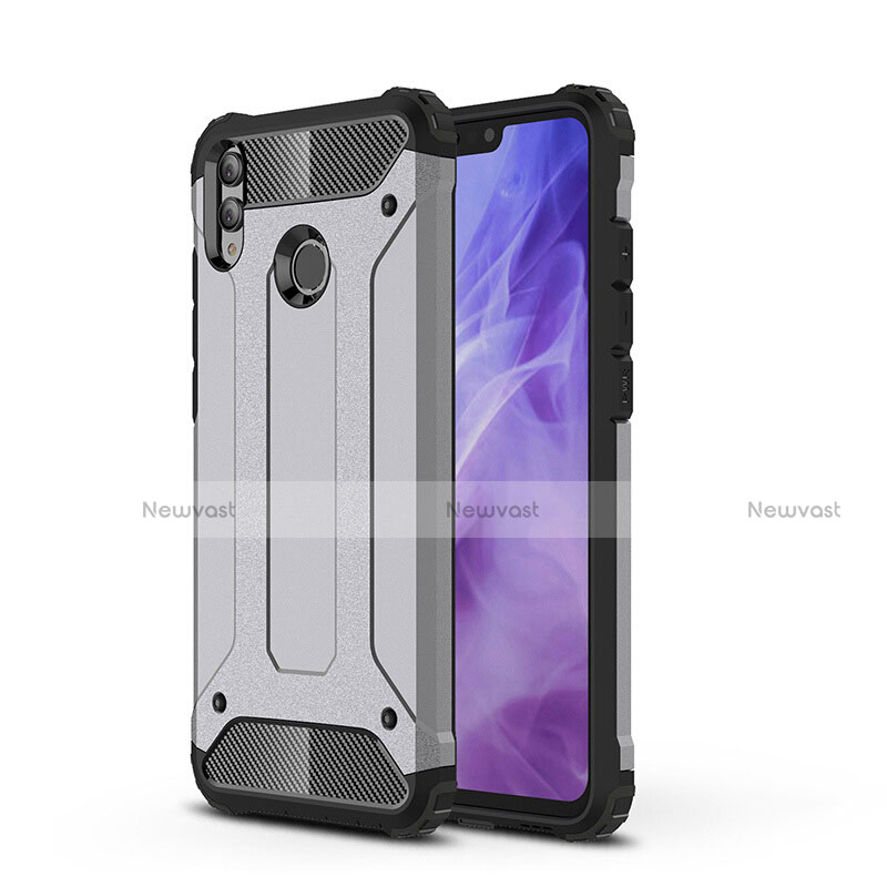 Ultra-thin Silicone Gel Soft Case 360 Degrees Cover C01 for Huawei Honor 8X Gray