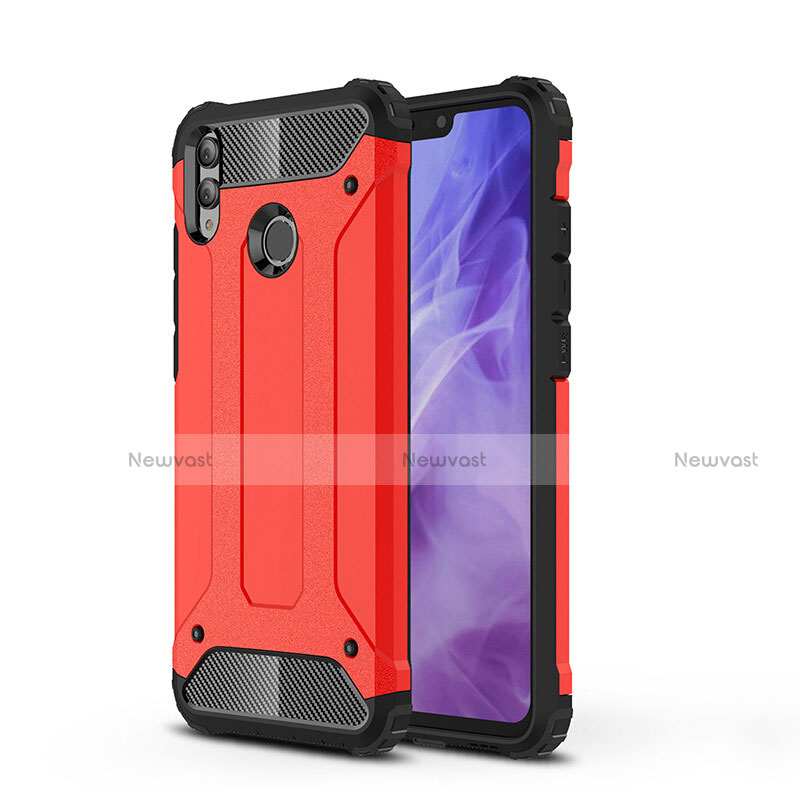 Ultra-thin Silicone Gel Soft Case 360 Degrees Cover C01 for Huawei Honor 8X Red