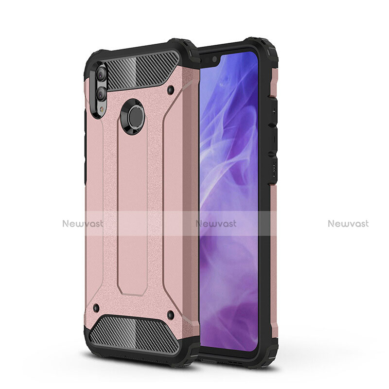 Ultra-thin Silicone Gel Soft Case 360 Degrees Cover C01 for Huawei Honor 8X Rose Gold