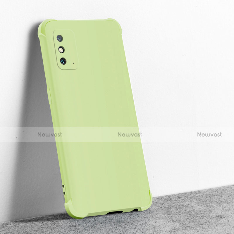 Ultra-thin Silicone Gel Soft Case 360 Degrees Cover C01 for Huawei Honor X10 Max 5G Matcha Green