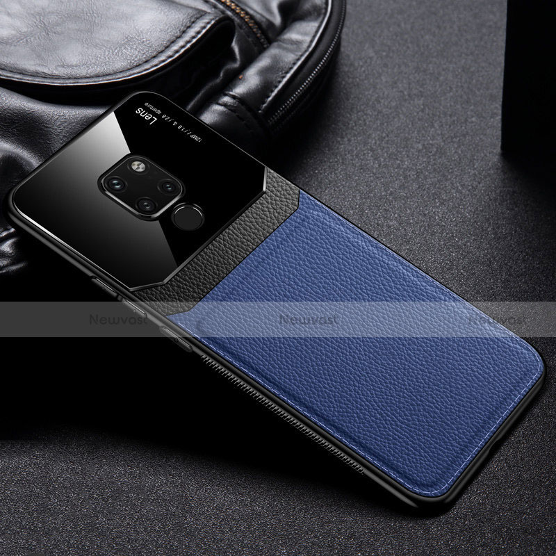 Ultra-thin Silicone Gel Soft Case 360 Degrees Cover C01 for Huawei Mate 20 X 5G Blue
