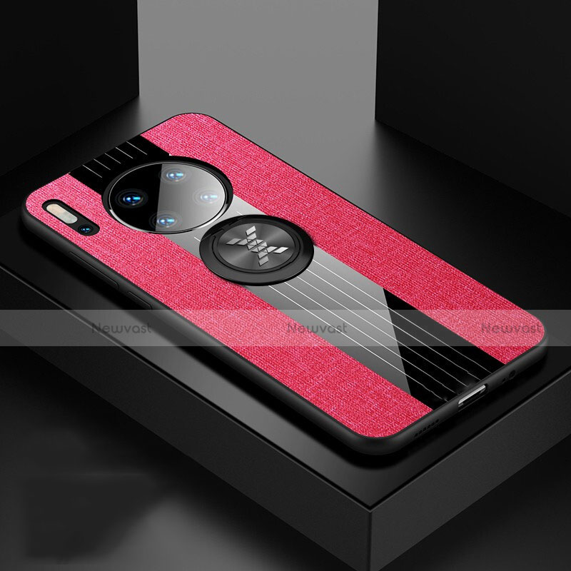 Ultra-thin Silicone Gel Soft Case 360 Degrees Cover C01 for Huawei Mate 30 Pro 5G Red