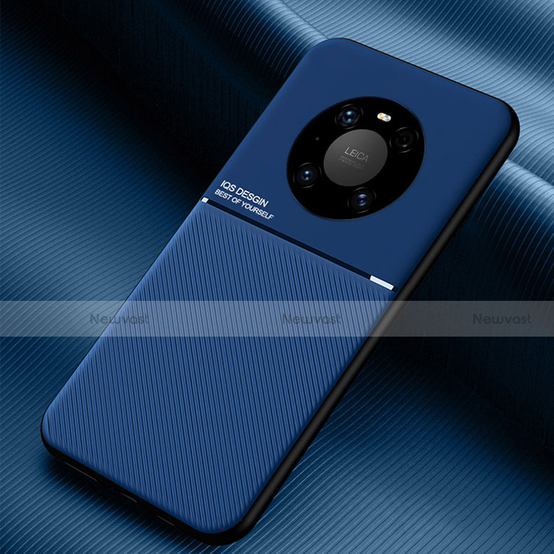 Ultra-thin Silicone Gel Soft Case 360 Degrees Cover C01 for Huawei Mate 40 Pro Blue