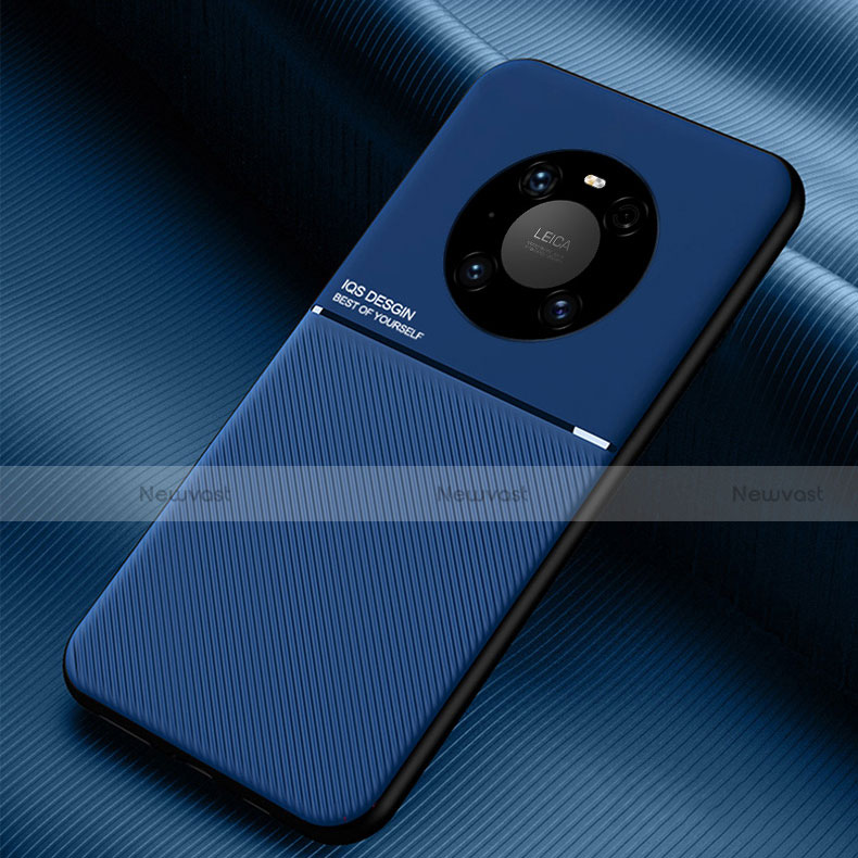 Ultra-thin Silicone Gel Soft Case 360 Degrees Cover C01 for Huawei Mate 40E 4G Blue