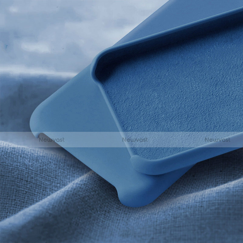 Ultra-thin Silicone Gel Soft Case 360 Degrees Cover C01 for Huawei Nova 4e Blue