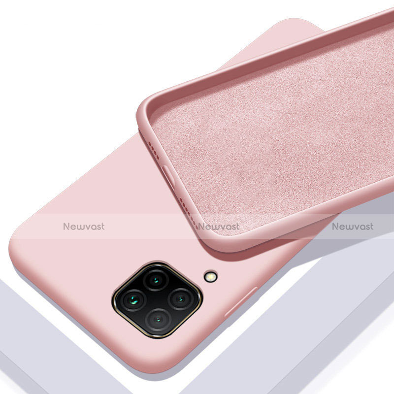 Ultra-thin Silicone Gel Soft Case 360 Degrees Cover C01 for Huawei Nova 7i Pink