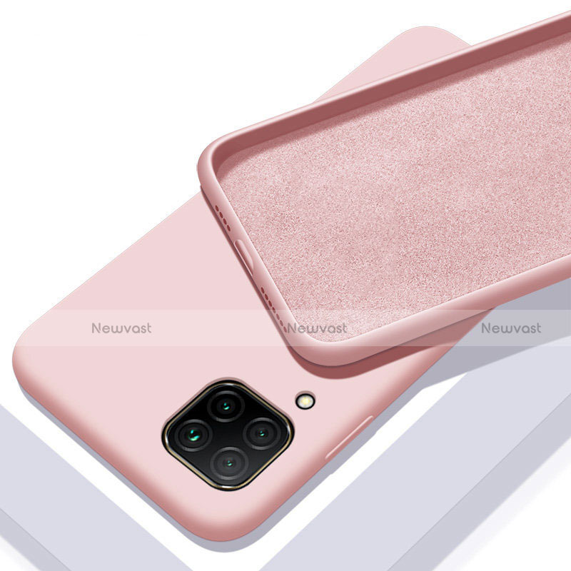 Ultra-thin Silicone Gel Soft Case 360 Degrees Cover C01 for Huawei P40 Lite Pink