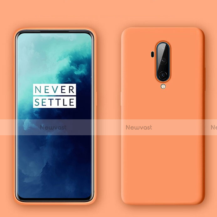 Ultra-thin Silicone Gel Soft Case 360 Degrees Cover C01 for OnePlus 7T Pro Orange