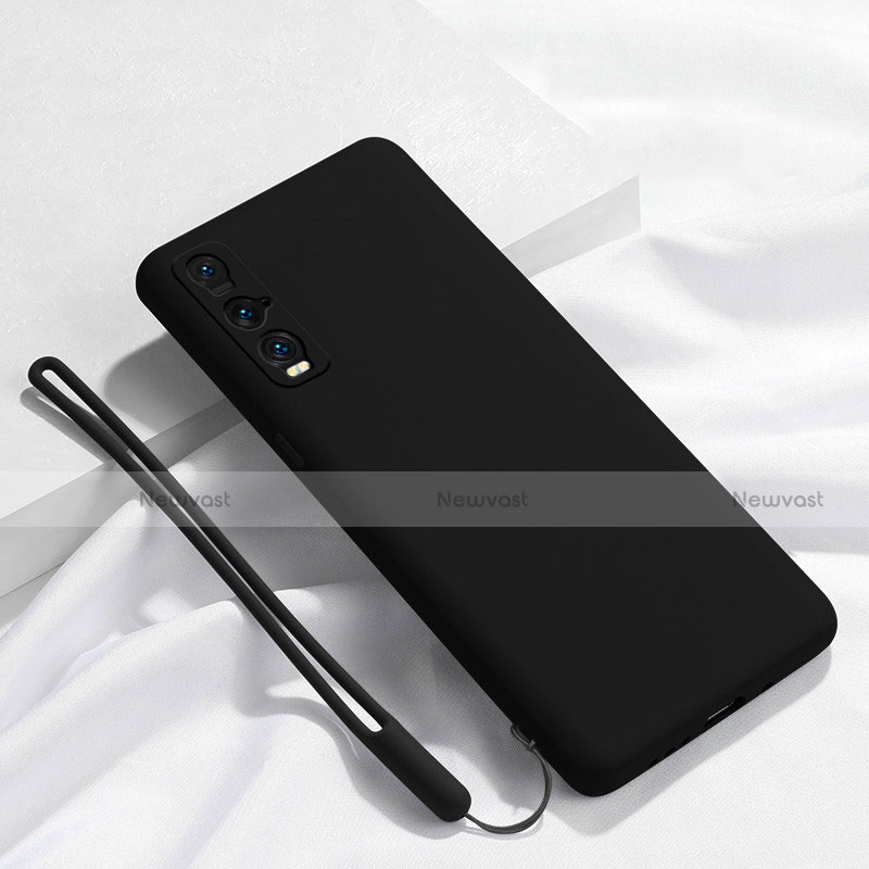 Ultra-thin Silicone Gel Soft Case 360 Degrees Cover C01 for Oppo Find X2