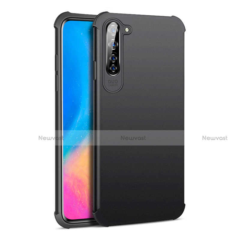 Ultra-thin Silicone Gel Soft Case 360 Degrees Cover C01 for Oppo Find X2 Lite Black