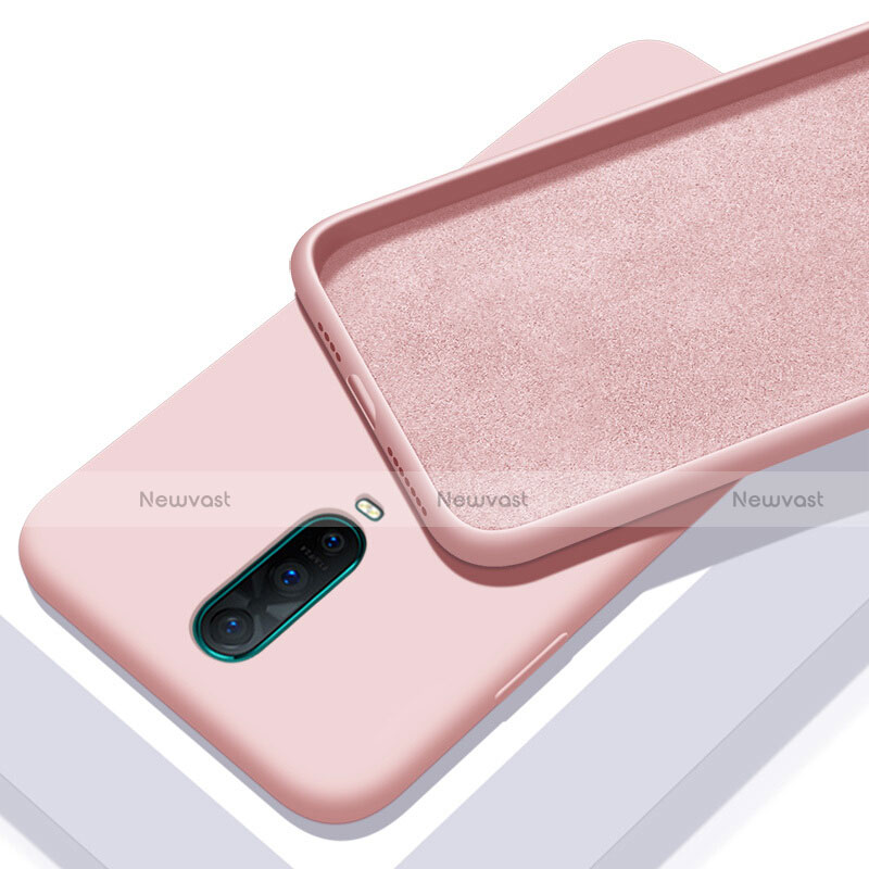 Ultra-thin Silicone Gel Soft Case 360 Degrees Cover C01 for Oppo R17 Pro Pink
