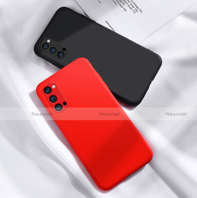 Ultra-thin Silicone Gel Soft Case 360 Degrees Cover C01 for Oppo Reno4 Pro 5G