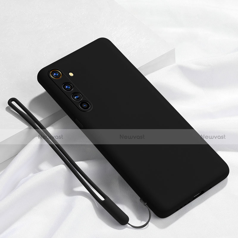 Ultra-thin Silicone Gel Soft Case 360 Degrees Cover C01 for Realme X50 Pro 5G Black