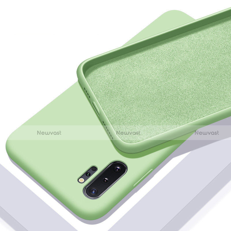 Ultra-thin Silicone Gel Soft Case 360 Degrees Cover C01 for Samsung Galaxy Note 10 Plus 5G Green