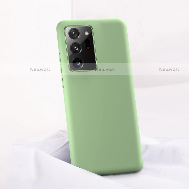 Ultra-thin Silicone Gel Soft Case 360 Degrees Cover C01 for Samsung Galaxy Note 20 Ultra 5G Green