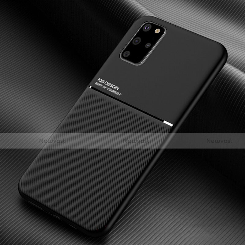 Ultra-thin Silicone Gel Soft Case 360 Degrees Cover C01 for Samsung Galaxy S20 Plus 5G Black
