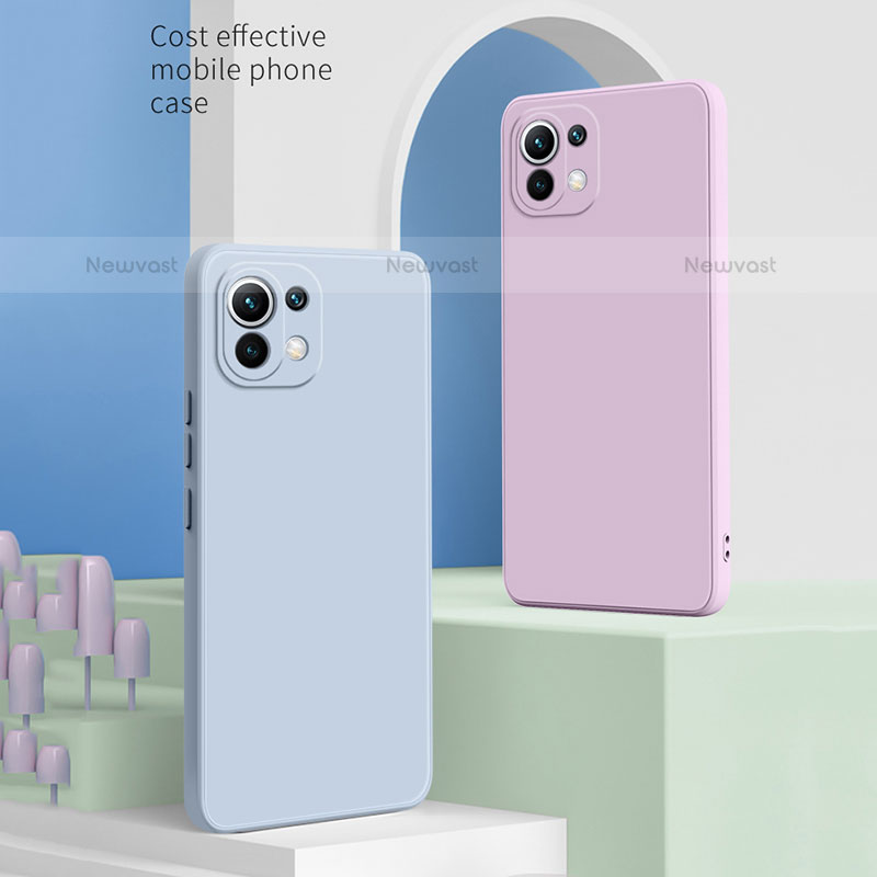 Ultra-thin Silicone Gel Soft Case 360 Degrees Cover C01 for Xiaomi Mi 11 Lite 4G