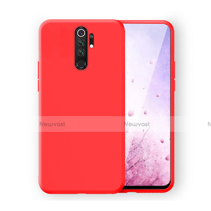 Ultra-thin Silicone Gel Soft Case 360 Degrees Cover C01 for Xiaomi Redmi Note 8 Pro Red