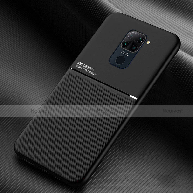 Ultra-thin Silicone Gel Soft Case 360 Degrees Cover C01 for Xiaomi Redmi Note 9 Black