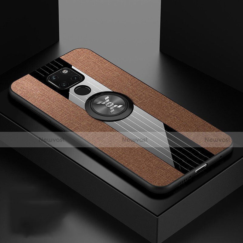Ultra-thin Silicone Gel Soft Case 360 Degrees Cover C02 for Huawei Mate 20 Brown