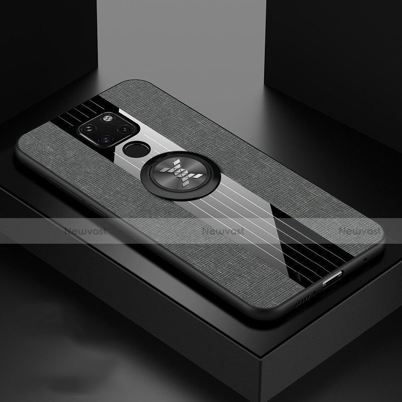 Ultra-thin Silicone Gel Soft Case 360 Degrees Cover C02 for Huawei Mate 20 Dark Gray