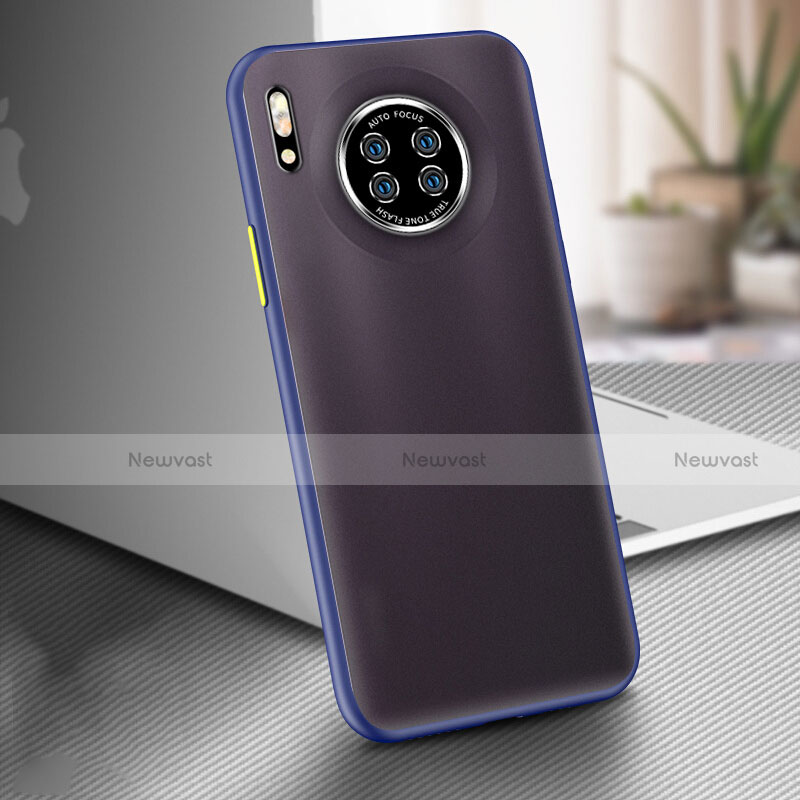 Ultra-thin Silicone Gel Soft Case 360 Degrees Cover C02 for Huawei Mate 30 Pro 5G Blue