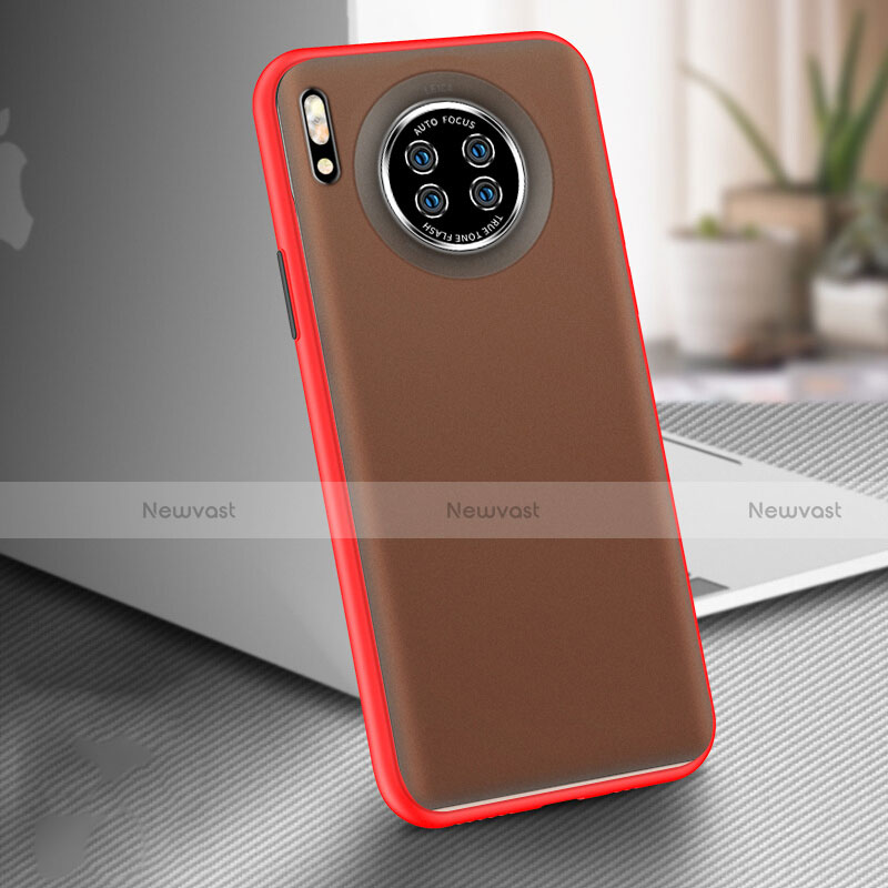 Ultra-thin Silicone Gel Soft Case 360 Degrees Cover C02 for Huawei Mate 30 Pro 5G Red
