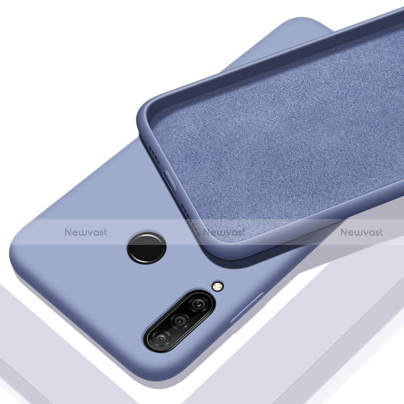 Ultra-thin Silicone Gel Soft Case 360 Degrees Cover C02 for Huawei Nova 4e Gray