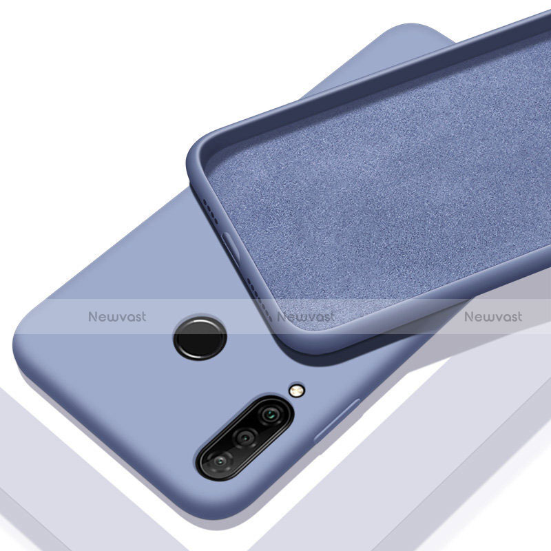 Ultra-thin Silicone Gel Soft Case 360 Degrees Cover C02 for Huawei P30 Lite Gray