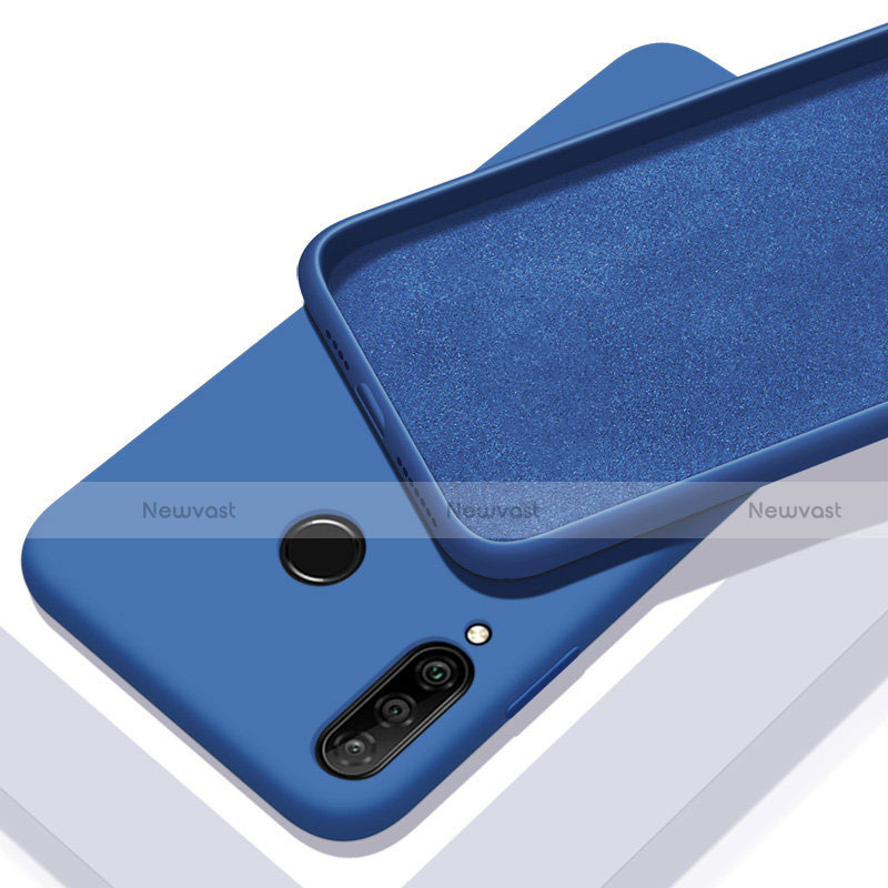 Ultra-thin Silicone Gel Soft Case 360 Degrees Cover C02 for Huawei P30 Lite New Edition Blue
