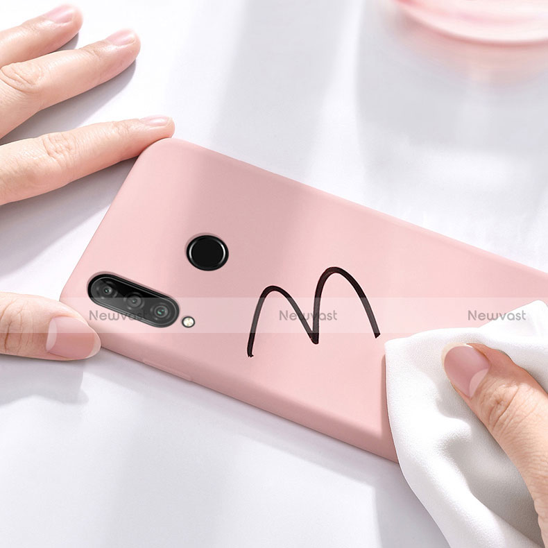 Ultra-thin Silicone Gel Soft Case 360 Degrees Cover C02 for Huawei P30 Lite XL