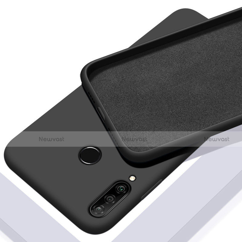 Ultra-thin Silicone Gel Soft Case 360 Degrees Cover C02 for Huawei P30 Lite XL Black