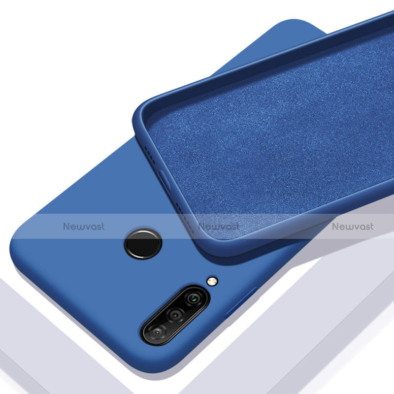 Ultra-thin Silicone Gel Soft Case 360 Degrees Cover C02 for Huawei P30 Lite XL Blue