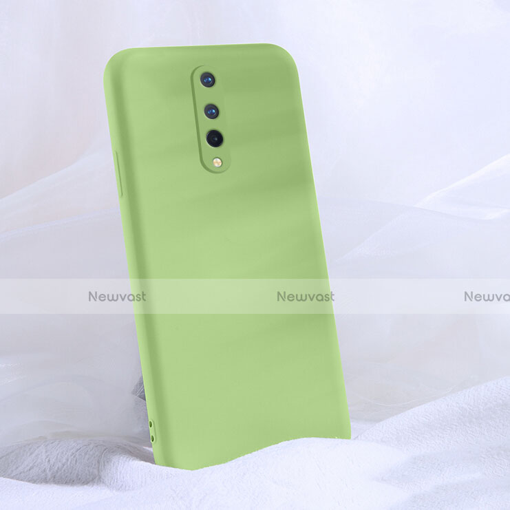 Ultra-thin Silicone Gel Soft Case 360 Degrees Cover C02 for OnePlus 8 Green