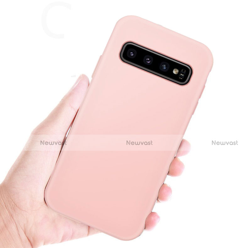 Ultra-thin Silicone Gel Soft Case 360 Degrees Cover C02 for Samsung Galaxy S10